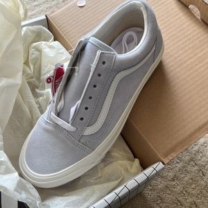 Vans Brand new in box perfect condition grey suede